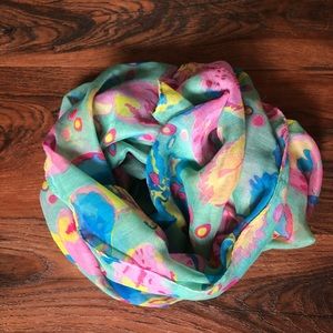 Colorful Floral Scarf